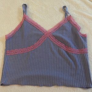 Wild Fable Pink + Purple summer top